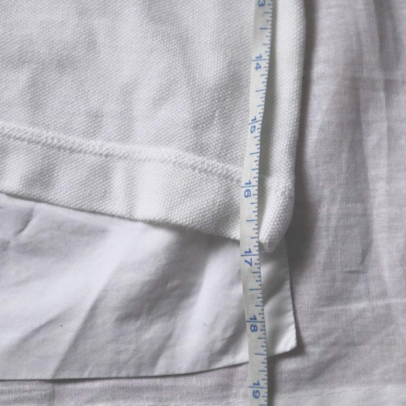 Lacoste‎ Men's White Short Sleeve Polo Shirt Size 6 Pocket Casual - Picture 7 of 8